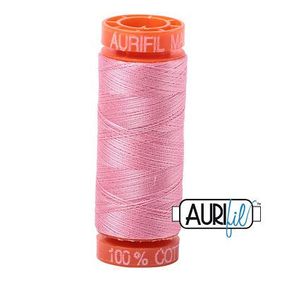 Cotton Mako 50wt 200m  BRIGHT PINK