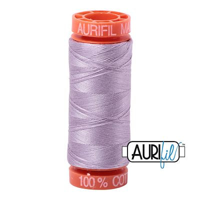 AURIFIL 50 WT 200 YD ALL PURPOSE COTTON THREAD (MULTIPLE COLORS)