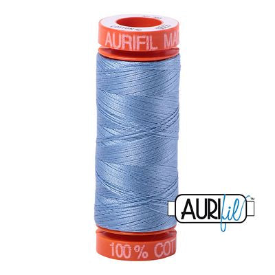 AURIFIL 50 WT 200 YD ALL PURPOSE COTTON THREAD (MULTIPLE COLORS)