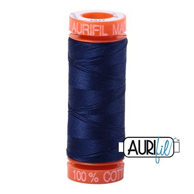 AURIFIL 50 WT 200 YD ALL PURPOSE COTTON THREAD (MULTIPLE COLORS)