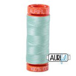 Aurifil Mako Cotton 50wt Thread 220 Yards — Color 2830 Mint