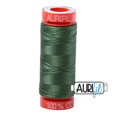 AURIFIL 50 WT 200 YD ALL PURPOSE COTTON THREAD (MULTIPLE COLORS)