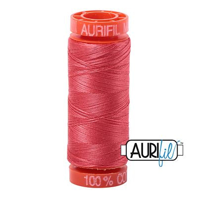 AURIFIL 50 WT 200 YD ALL PURPOSE COTTON THREAD (MULTIPLE COLORS)