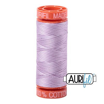 AURIFIL 50 WT 200 YD ALL PURPOSE COTTON THREAD (MULTIPLE COLORS)