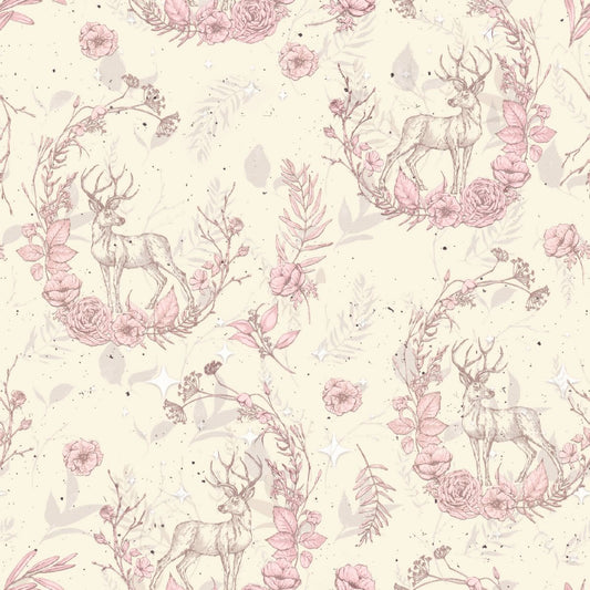 Christmas Magic Digital Deer 2021-41 Blank Quilting Sold by the Half Yard