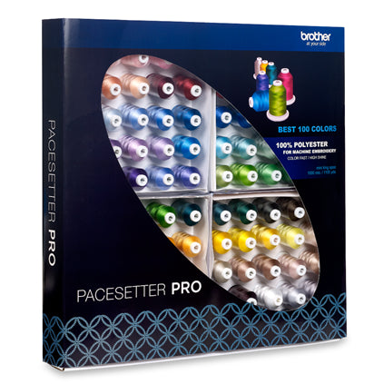 Brother Simplicity Pro Best 100 Embroidery Thread Kit ETPBEST100