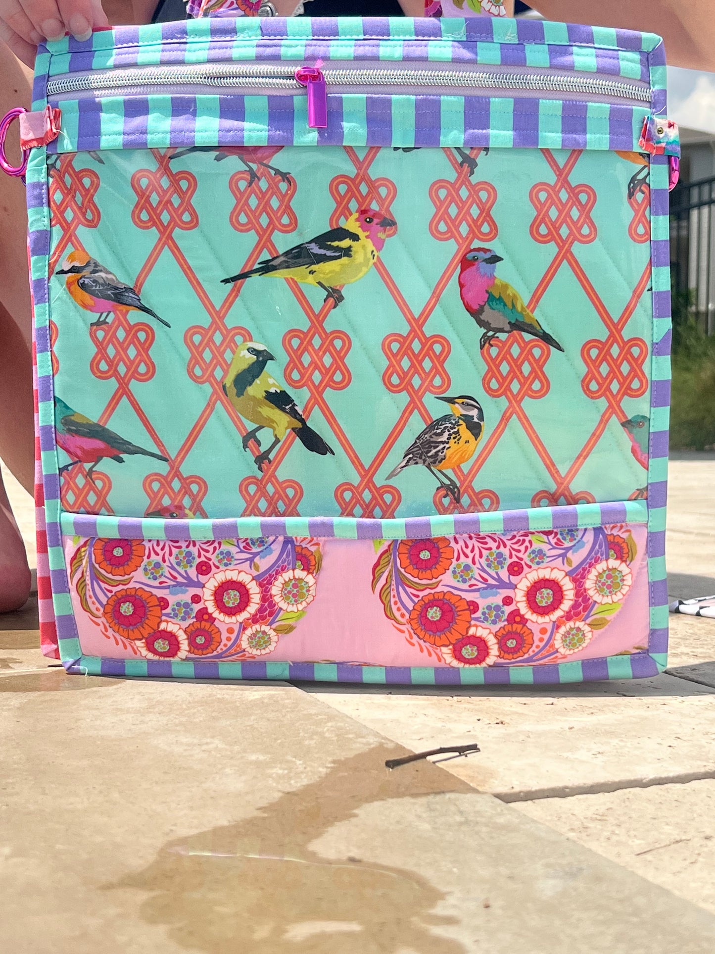Jumbo Project Bag — Made to Order, Your Choice of Fabric