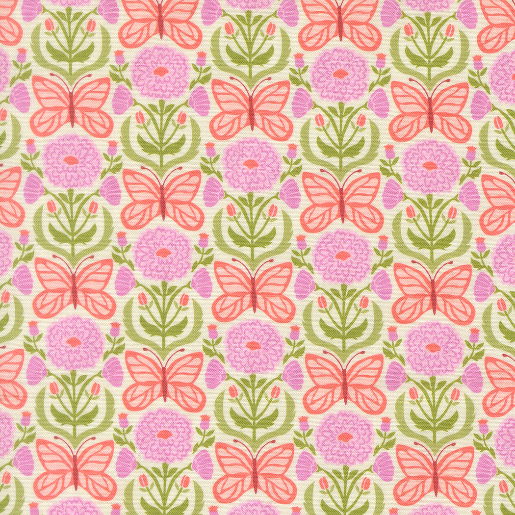 2735211 Floriori Mariposa Rose Cotton Fabric