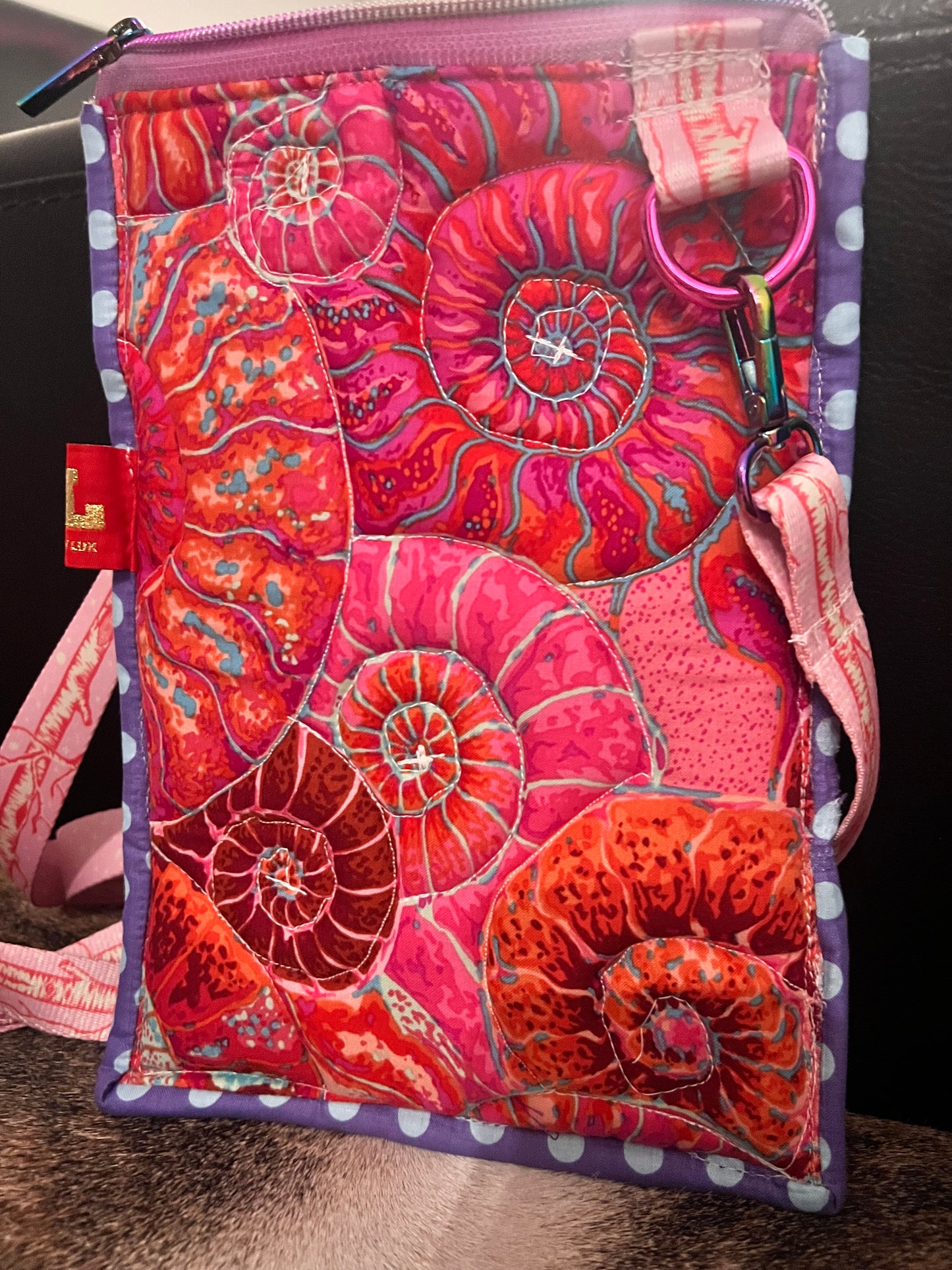 Philip Jacobs Ammonites Bag Pink Crossbody
