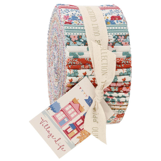 TIL300283 Tilda Village Life Fabric Roll 40pcs Cotton Fabric (Copy)