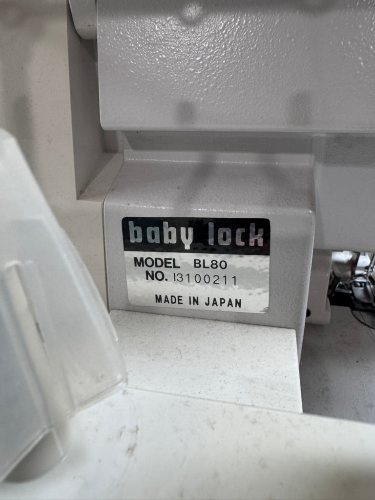 Baby Lock, Serger BL80 4 thread overlock
