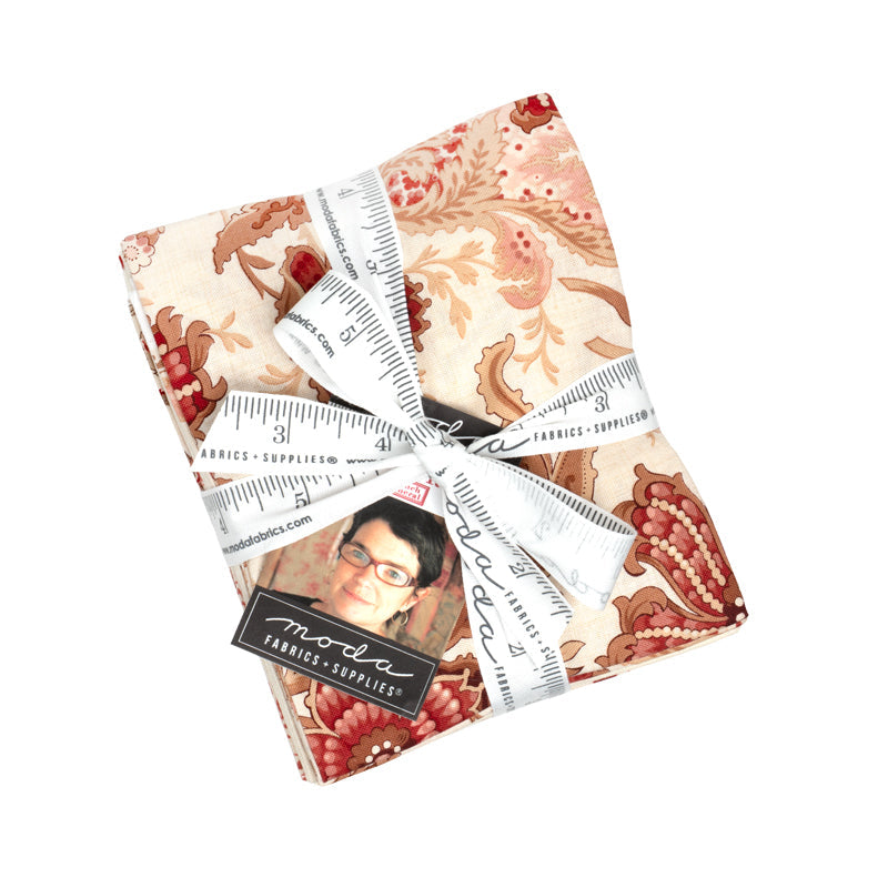 36150AB Le Jardin Rouge AB 40 skus Moda Precuts Cotton Fabric
