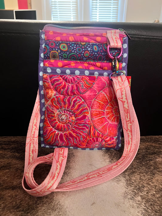 Philip Jacobs Ammonites Bag Pink Crossbody