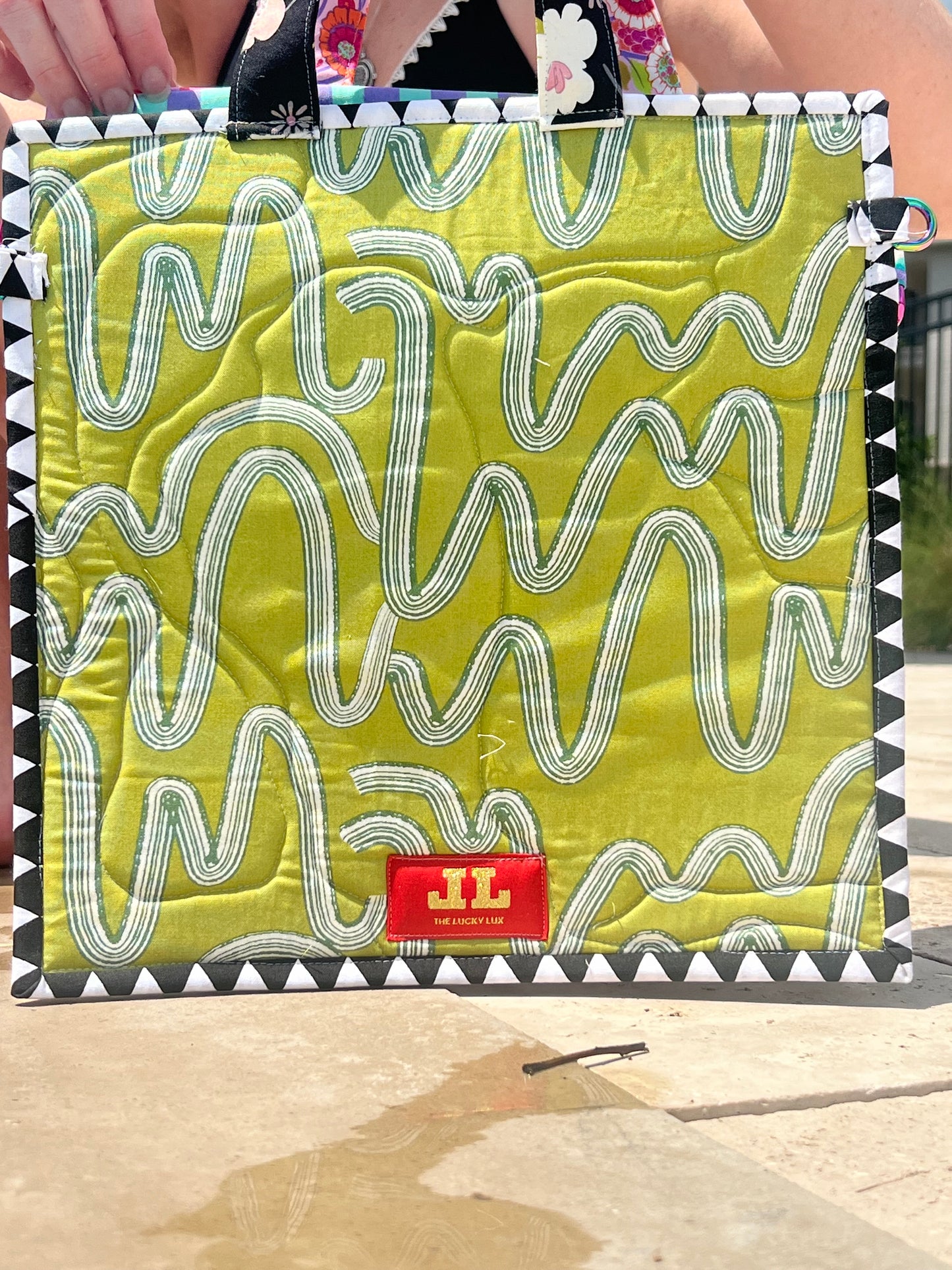 Jumbo Project Bag — Made to Order, Your Choice of Fabric