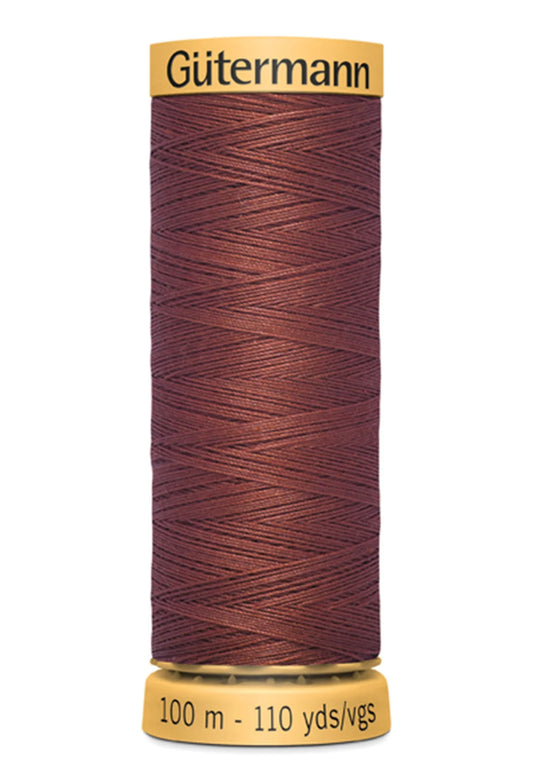 4820 Rust Red - Gutermann Natural Cotton Thread