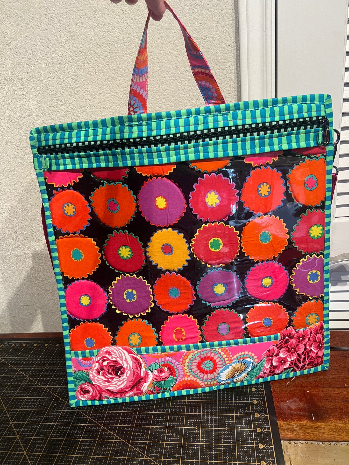 Kaffe Fassett Jumbo Travel Project Bag