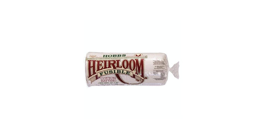 Hobbs Heirloom 80/20 Fusible Cotton Blend batting in crib size