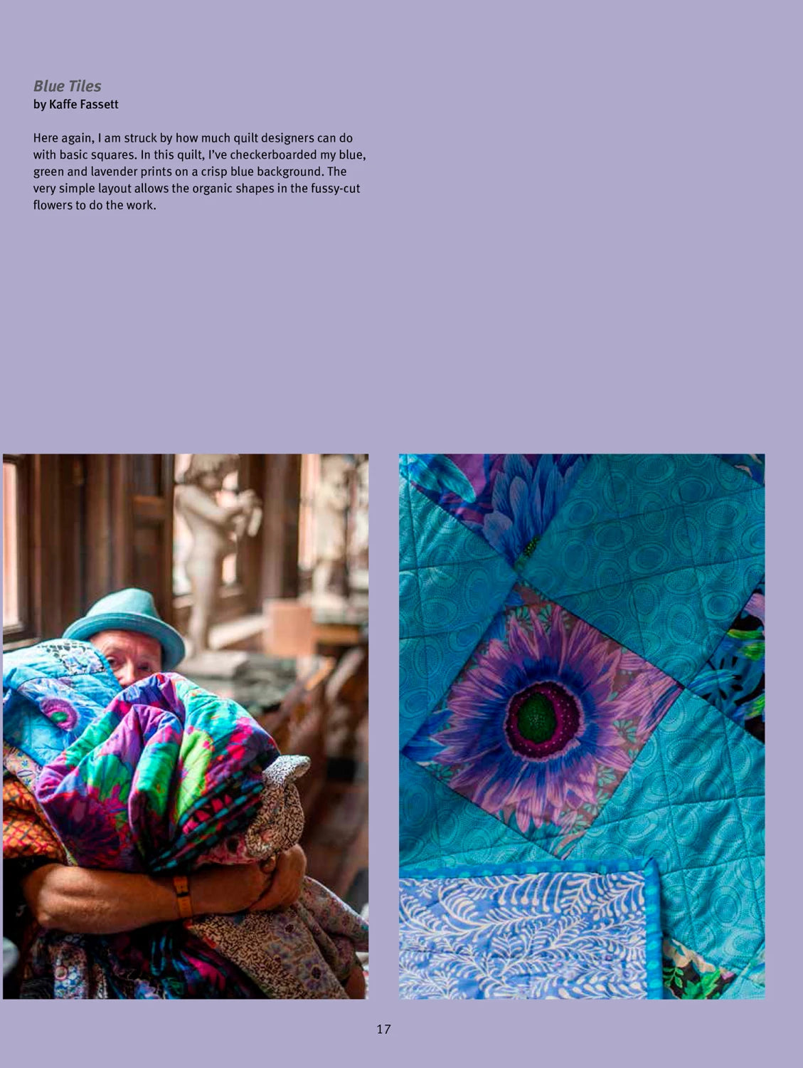 Kaffe Fassett's Quilts in Wales # 551731 Pattern Book