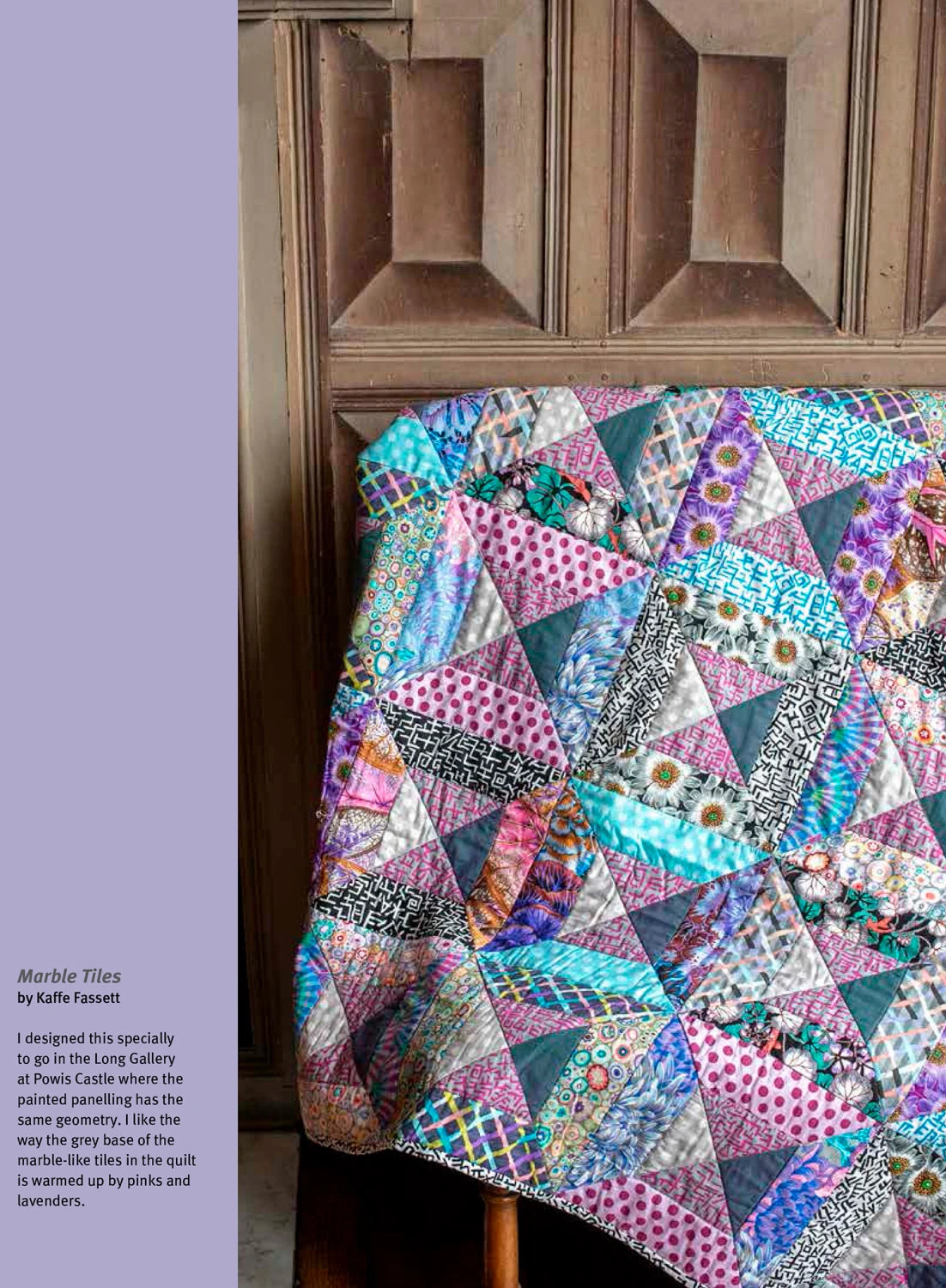 Kaffe Fassett's Quilts in Wales # 551731 Pattern Book