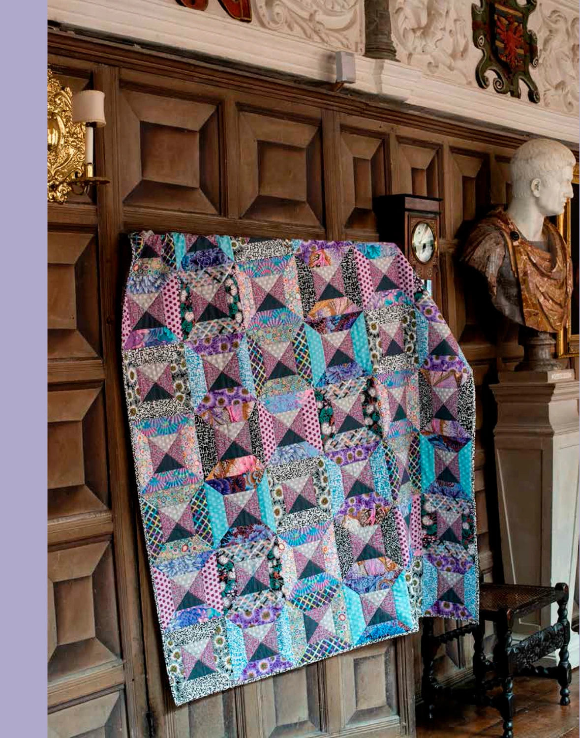 Kaffe Fassett's Quilts in Wales # 551731 Pattern Book