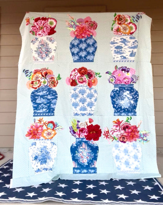 Ginger Jar Infusion Quilt Kit — Tilda and Kaffe Fassett Fabric Bundle