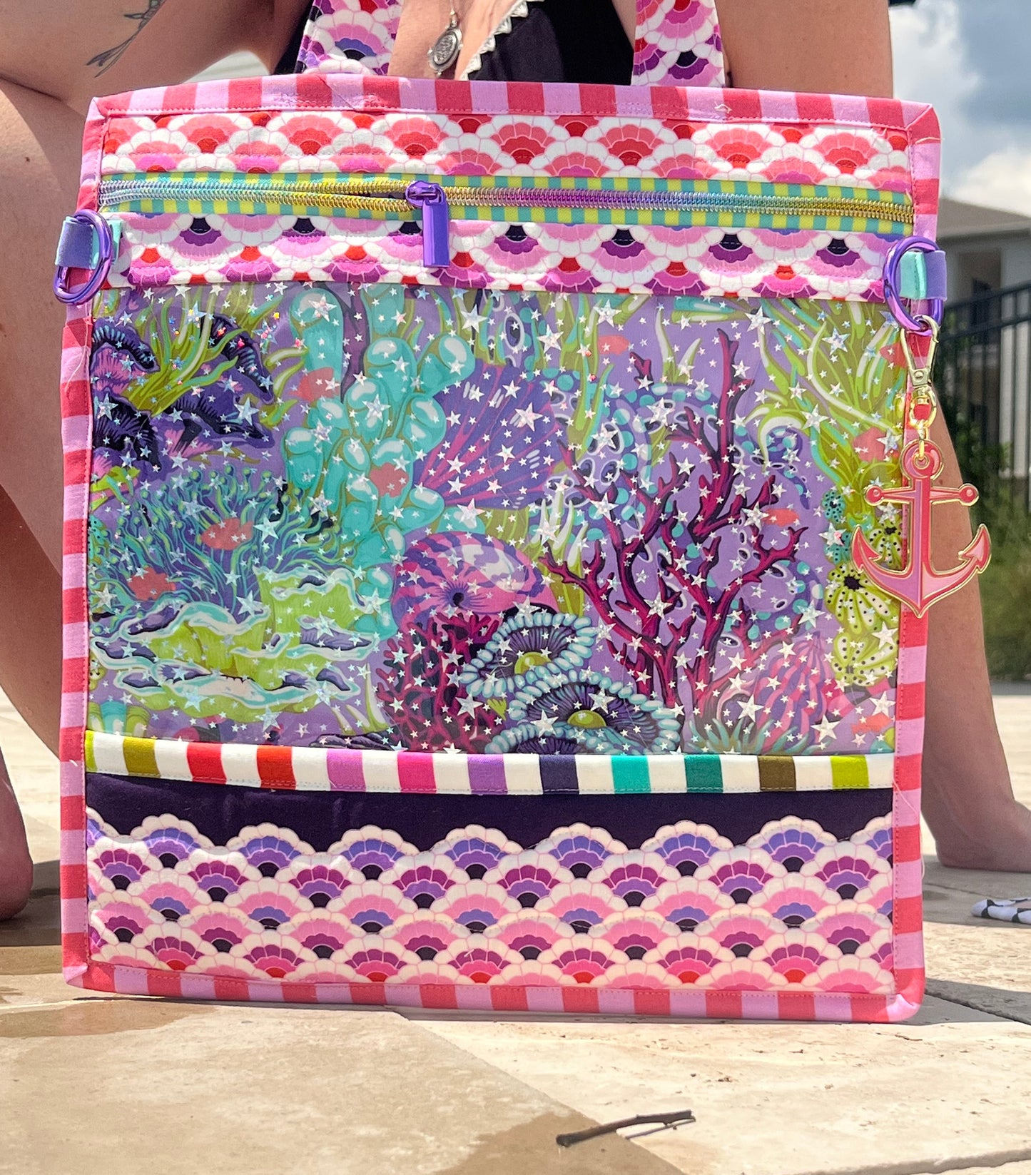 Jumbo Project Bag — Made to Order, Your Choice of Fabric
