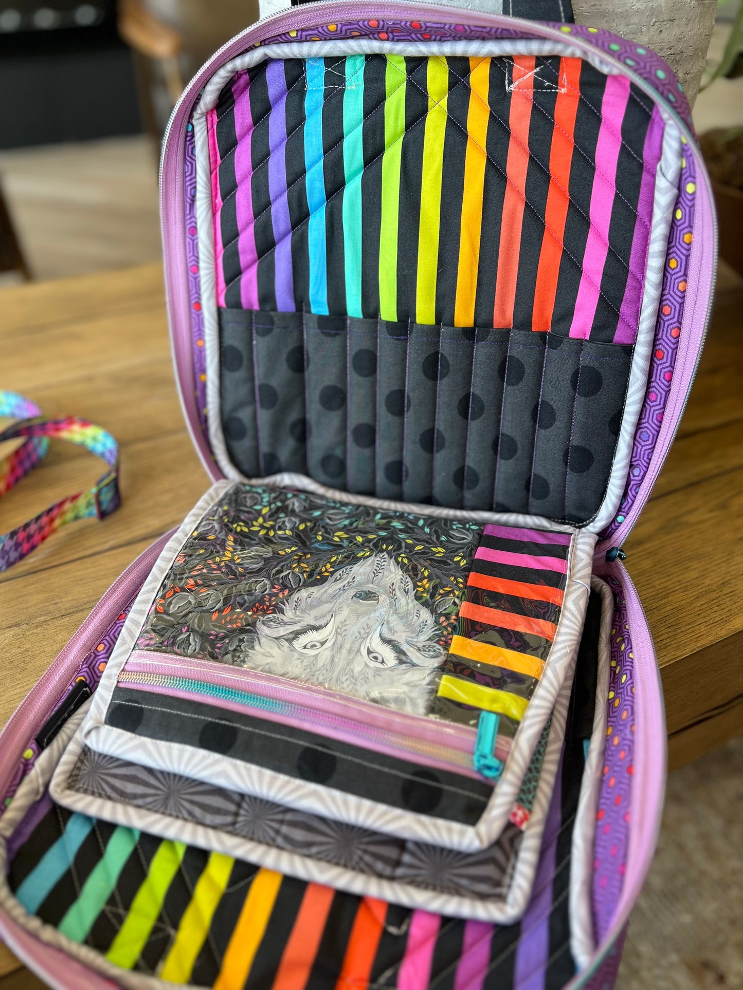 Custom Case In Point Needle & Hook Case — Made to Order, Your Choice of Fabric