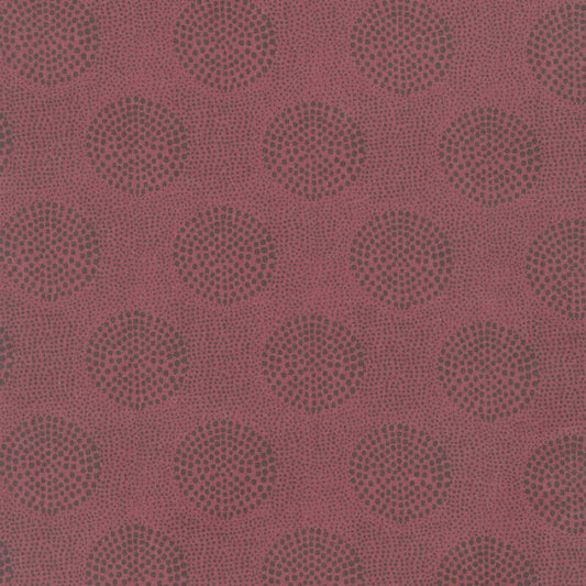 QBJX003.BERRY Free Spirit 108 IN BACKING MOSAIC BERRY Maroon SOLD BY THE YARD