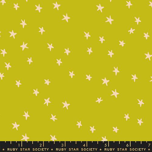 Starry Pistachio RS4109 37 Ruby Star Society Sold by the Half Yard