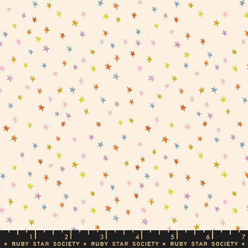Starry Mini Starry Multi RS4110 20 Ruby Star Society Sold by the Half Yard