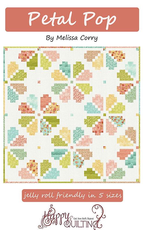 HQ114 Petal Pop Quilt Pattern by Happy Quilting