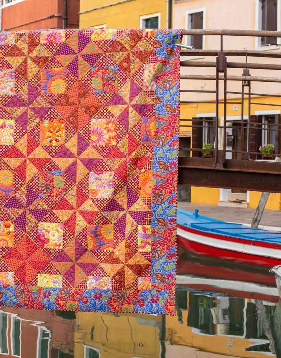Kaffe Fassett's Quilts in BURANO Pattern Book # 071666