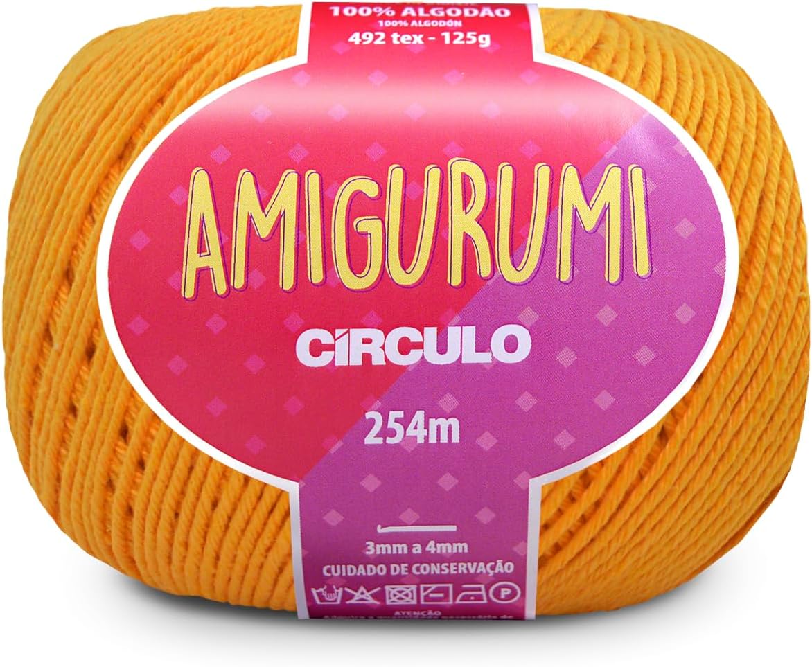 AMIGURUMI Yarn by Circulo EGG YOKE Yellow (4146)