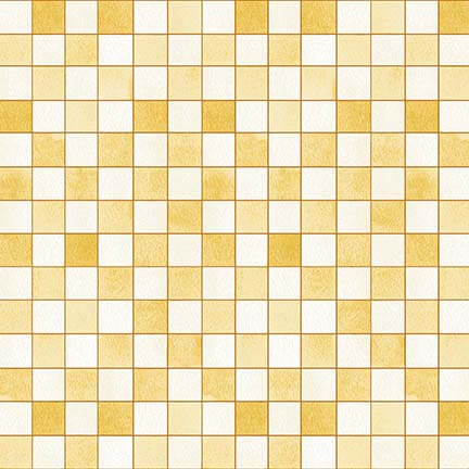 727M-33 AUTUMN ELEGANCE Gingham Gold by Henry Glass