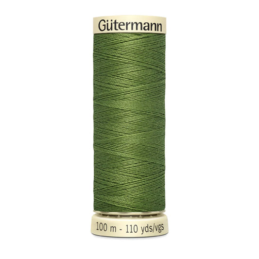 Gutermann 776 MOSS GREEN Sew-all Polyester All Purpose Thread 100m/110yds