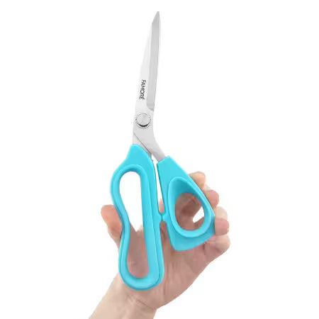 Famore Very Sharp Scissor with Large Pink Comfort Handles 9 in #739SP