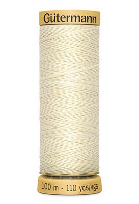Natural Cotton 50wt 100M Light Cream