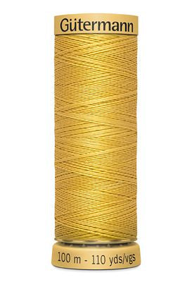 Natural Cotton 50wt 100M Saffron