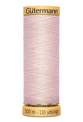 Natural Cotton 50wt 100M Pale Rosy Pink