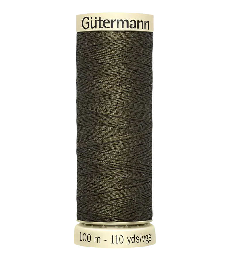Gütermann Sew All Poly - 580 Bitter Chocolate - 110yds
