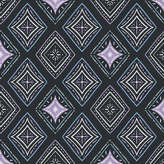 8004-79 DARK NAVY NIGHT MAGIC WOODLAND MAGIC STUDIO E SOLD BY THE YARD