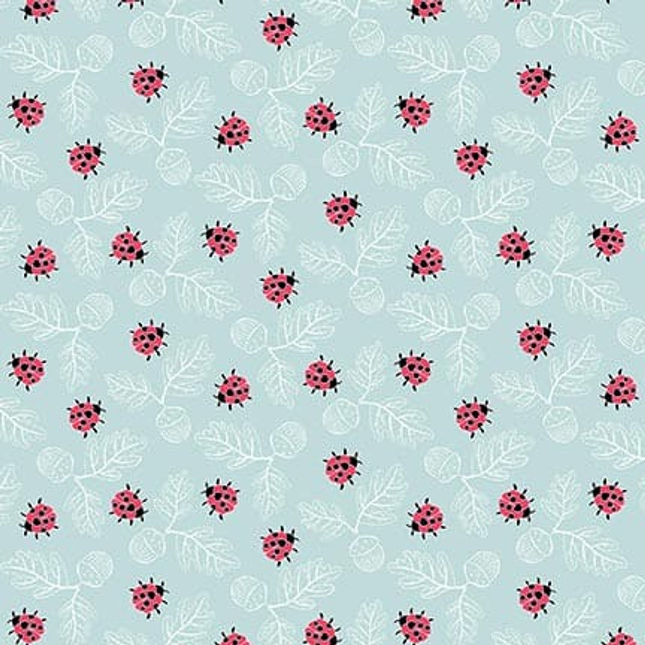 8075-78In The Thicket Tossed Ladybugs Studio E Fabric