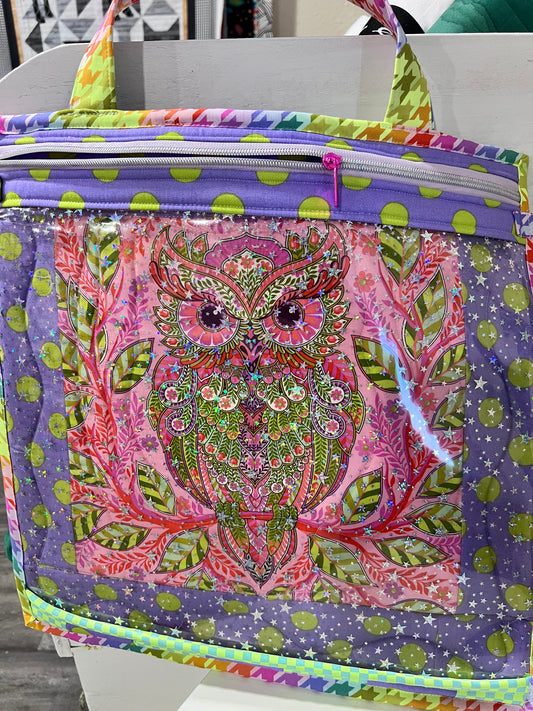 Made to Order Project Bag Tula Pink Owl