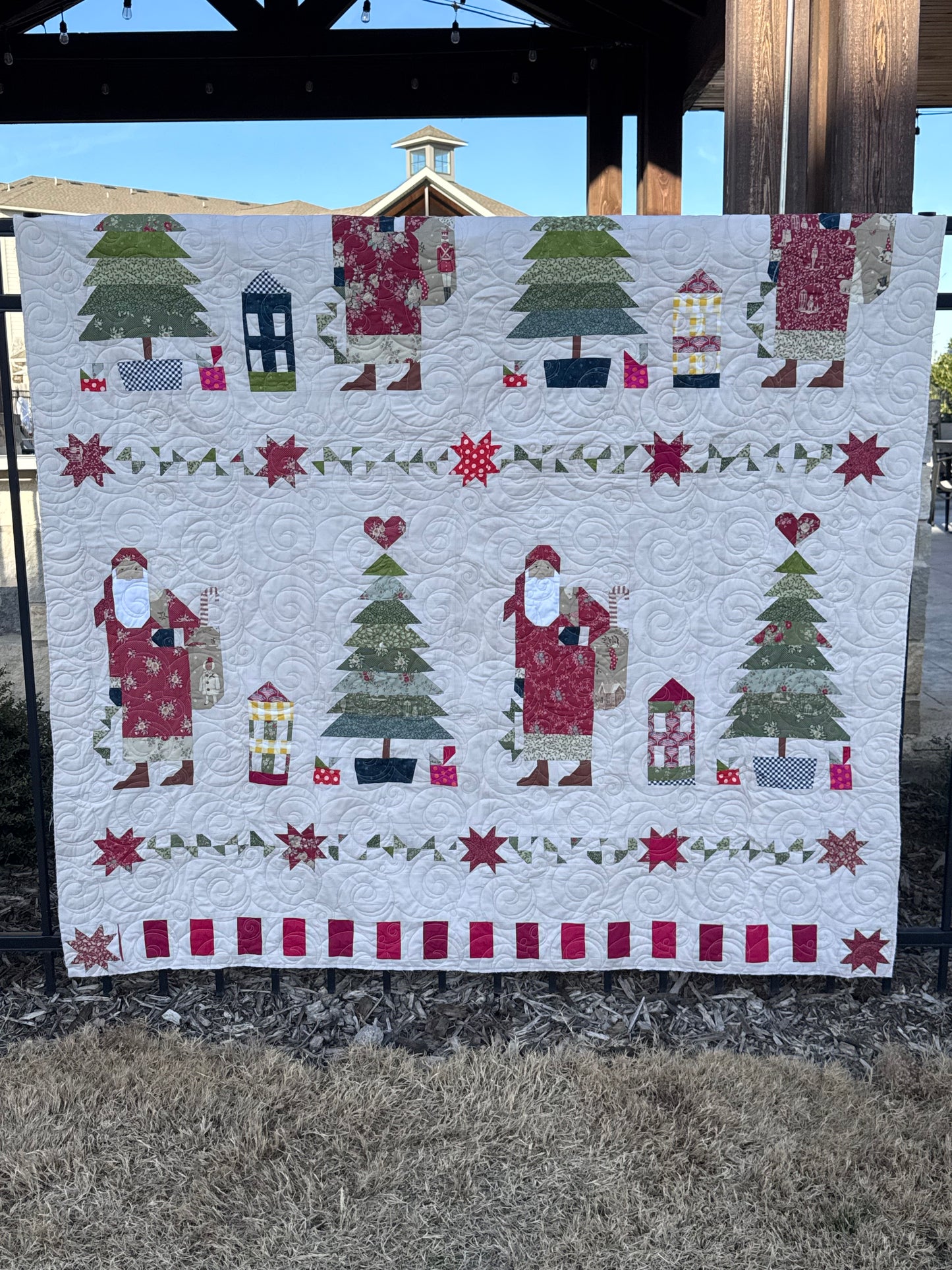 Tilda Christmas Santa Quilt