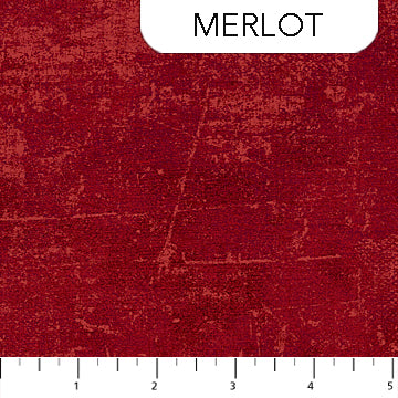 9030-24 American Heartland Merlot Red Texture Northcott Fabrics Sold By the Half Yard