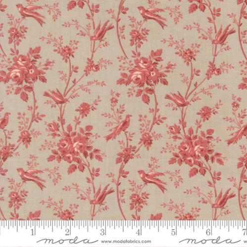 FRENCH GENERAL Fleur De Paris Smoke 13996 15 for Moda Sold by the Half Yard