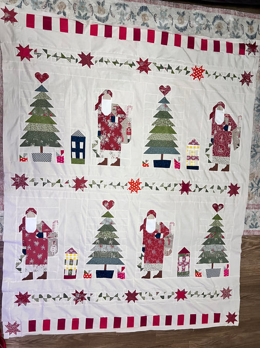 Tilda Christmas Santa Quilt