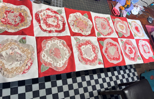 French Roses French General by Moda fabrics Quilt kit