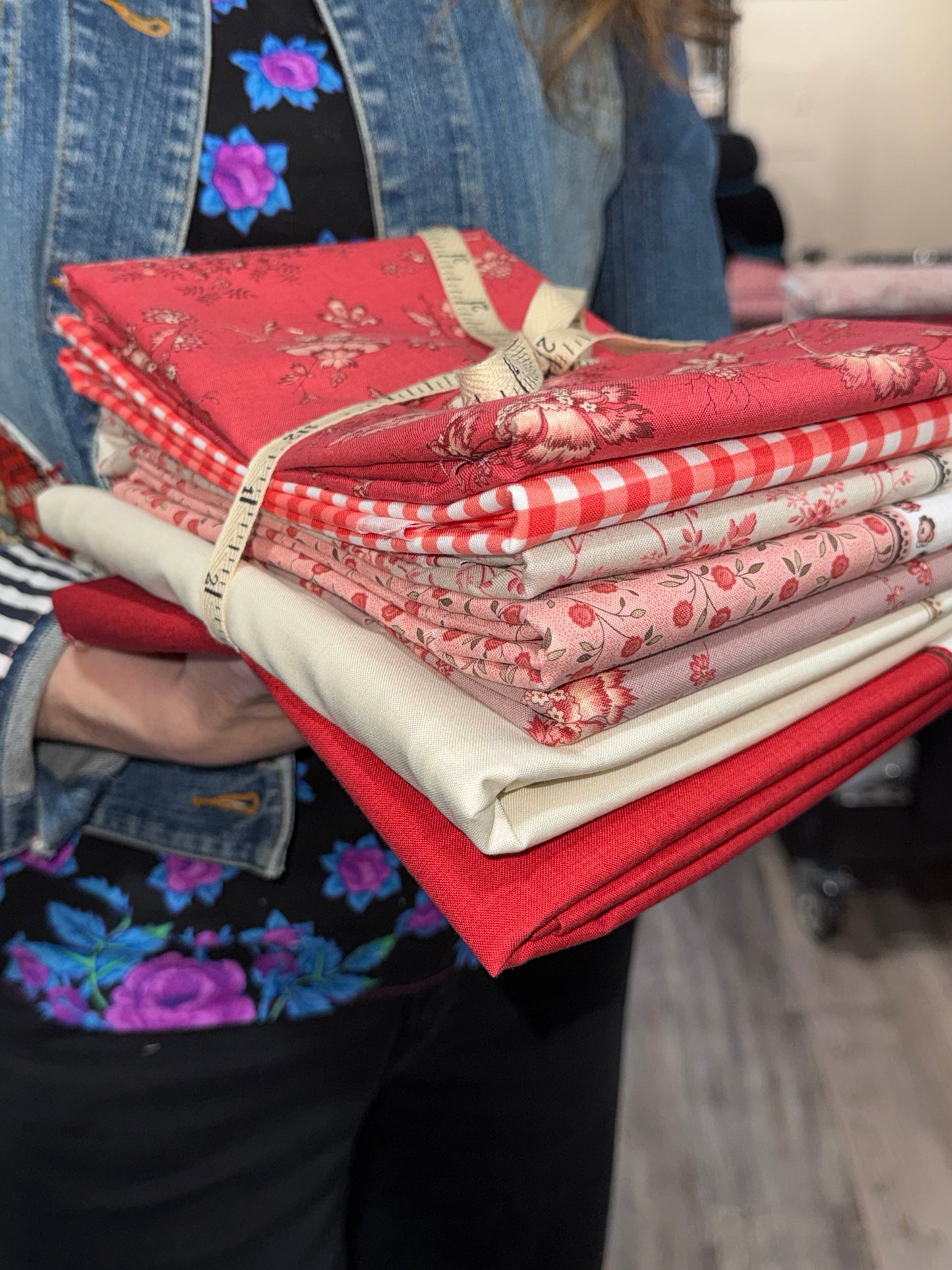 French Roses French General by Moda fabrics Quilt kit