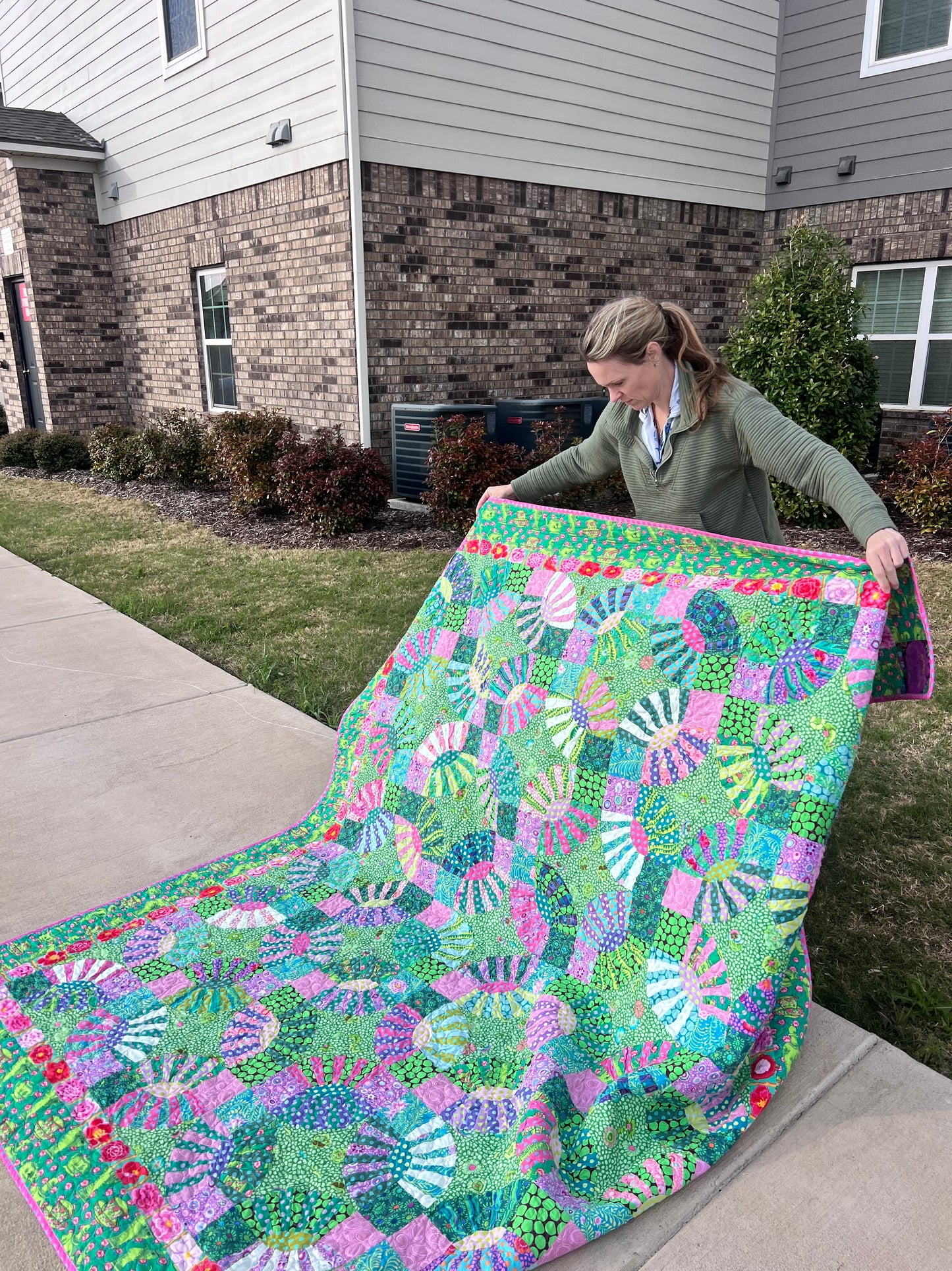 Kaffe Fassett Pickle Dish Quilt Made to Order